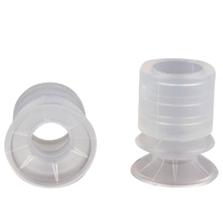 Fipa Bellows vacuum cup diam. 16 mm, Silicone transparent 27.016.001.2-LE